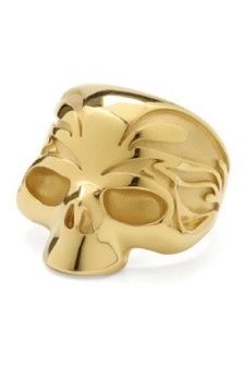 《予約品》 SkullRing リング Silver925石無 / Gold 【kiryuyrik】 12月入荷予定