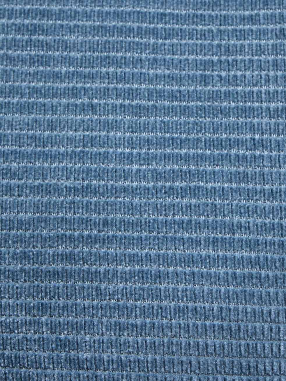 モールブロックチェックスタンドハーフジッププルオーバー / ブルー【HIDEAWAYS BLACK】