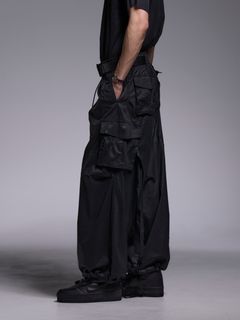 【予約品 1月4日(日) 締切】Cargo Pants / カーゴパンツ / ブラックコーティング