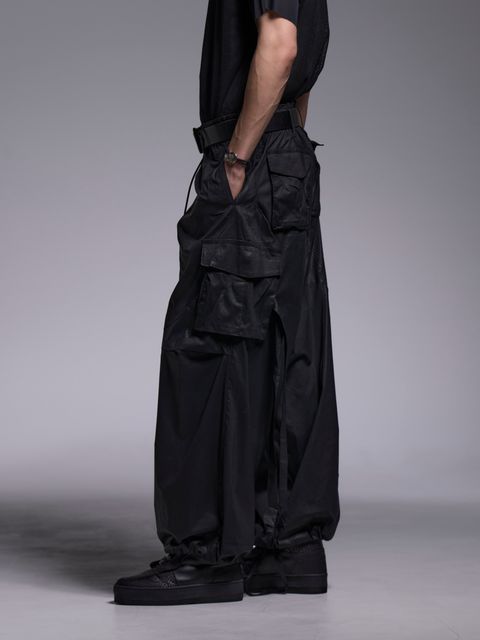 【予約品 1月4日(日) 締切】Cargo Pants / カーゴパンツ / ブラックコーティング