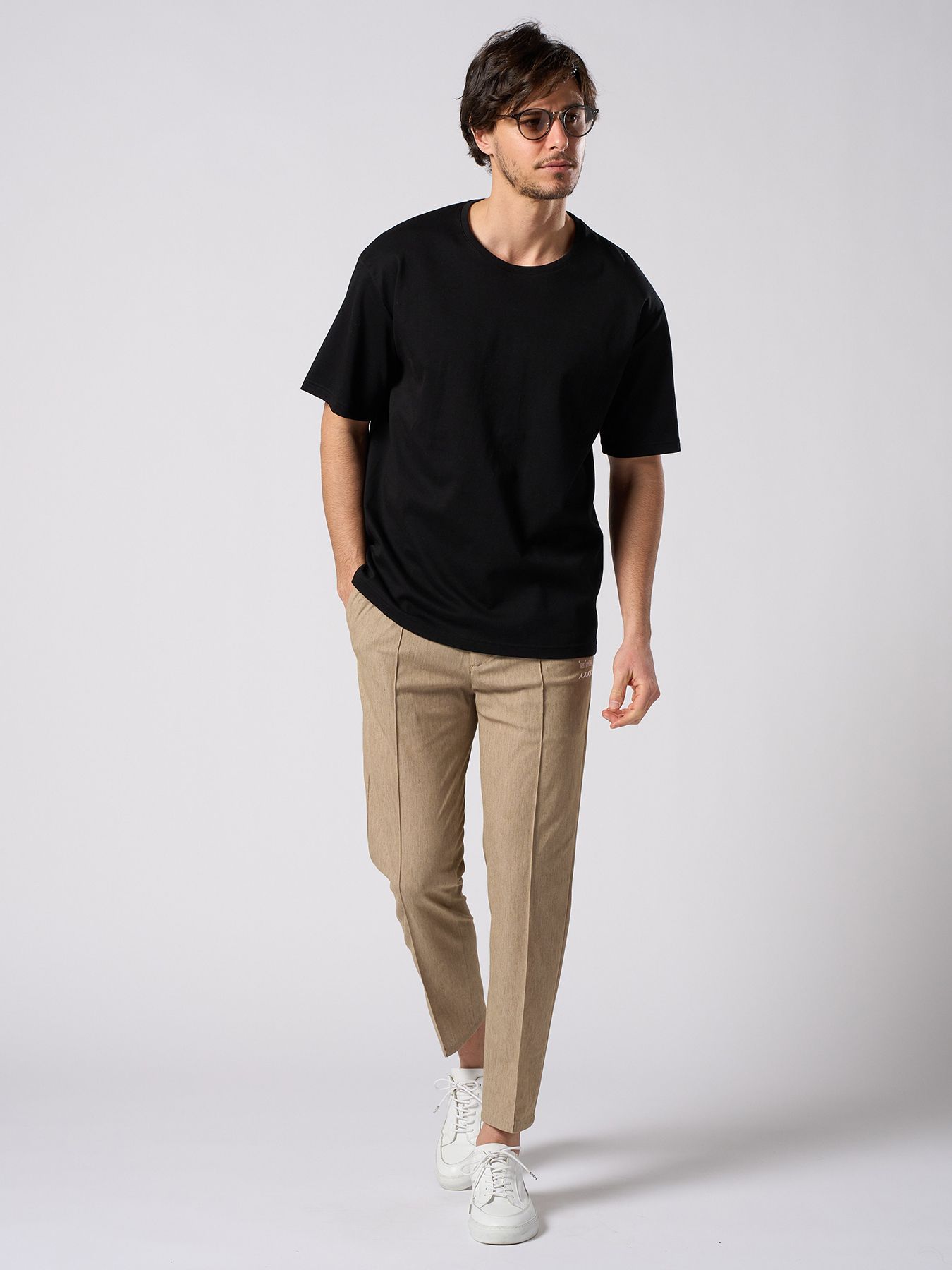 【予約品 1月25日(日) 締切】luxury cotton S/S / ラグジュアリーコットン ショートスリーブ / ブラック