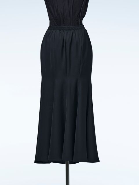 《予約品4月23日18時締め》 EasyFlareMermaidSkirt / マーメイドスカート  / ブラック 【THE ONENESS】 8月中入荷予定