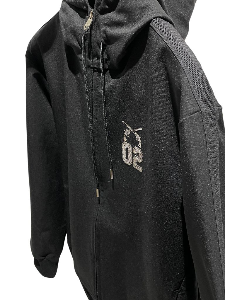 ZIP HOODIE / パーカー / ブラック