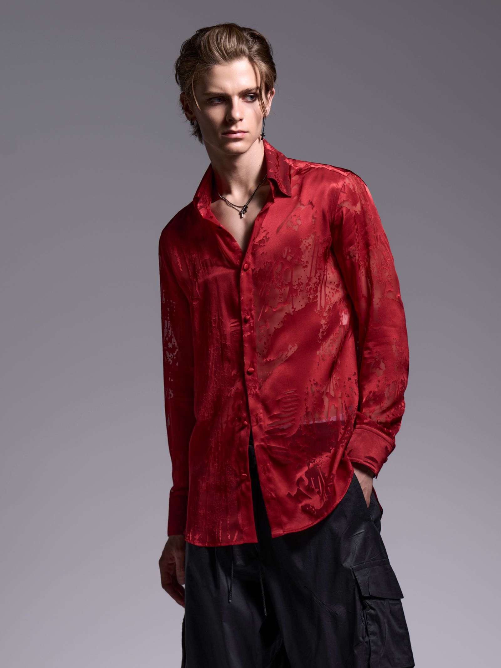 【予約品 1月4日(日) 締切】Shirt / シャツ / レッド