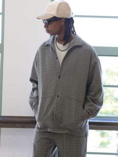 JAUNT SHIRTS / GRAY【QUOLT】