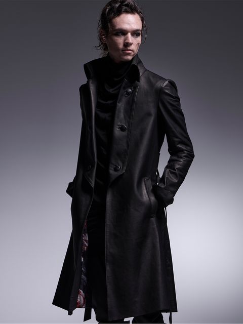 【予約品 7月13日(日) 締切】Long Leather Napoleon / ロングレザーナポレオンジャケット / ブラック