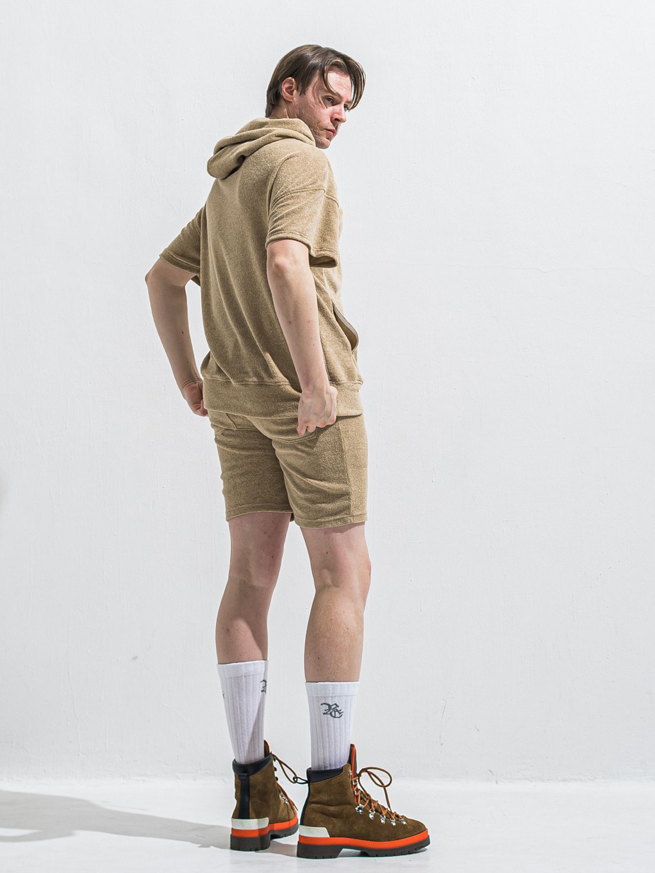 【予約品 2月15日(日) 18:00 締切】VINTAGE PILE SHORTS / パイルショートパンツ / ベージュ