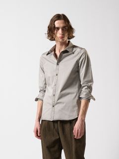 shirt standard(garment dye) / シャツ / ライトグレー