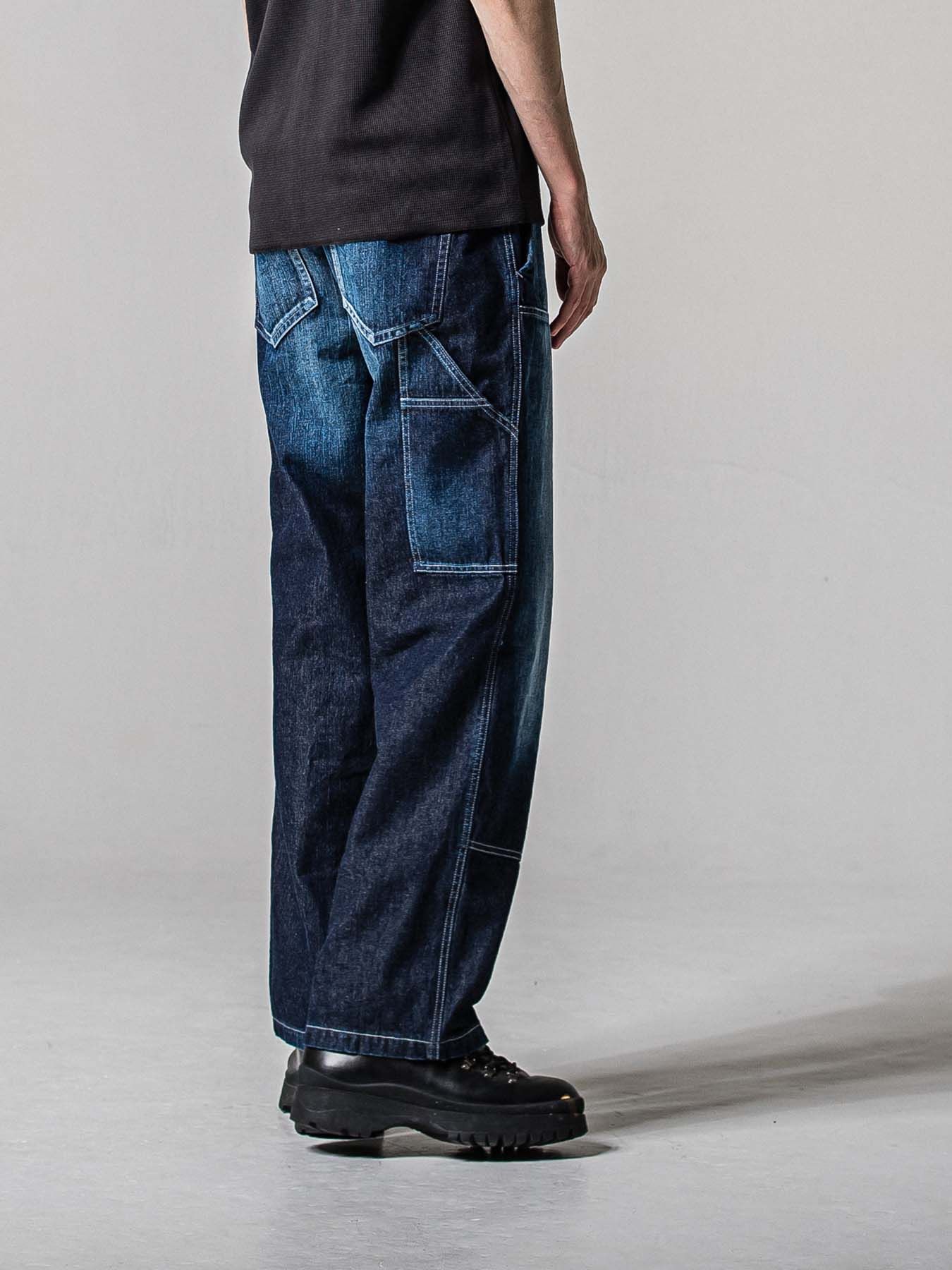 【予約品 11月16日(日) 締切】DOUBLE KNEE PT / ダブルニーワークパンツ / ダークインディゴ