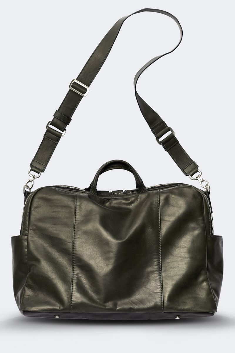 3WAYショルダー Reality Leather / Dark Moss 【aniary】