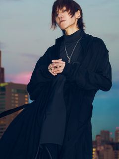 【予約品 】High Neck Flare Pull Over / ハイネック フレアプルオーバー / ブラック