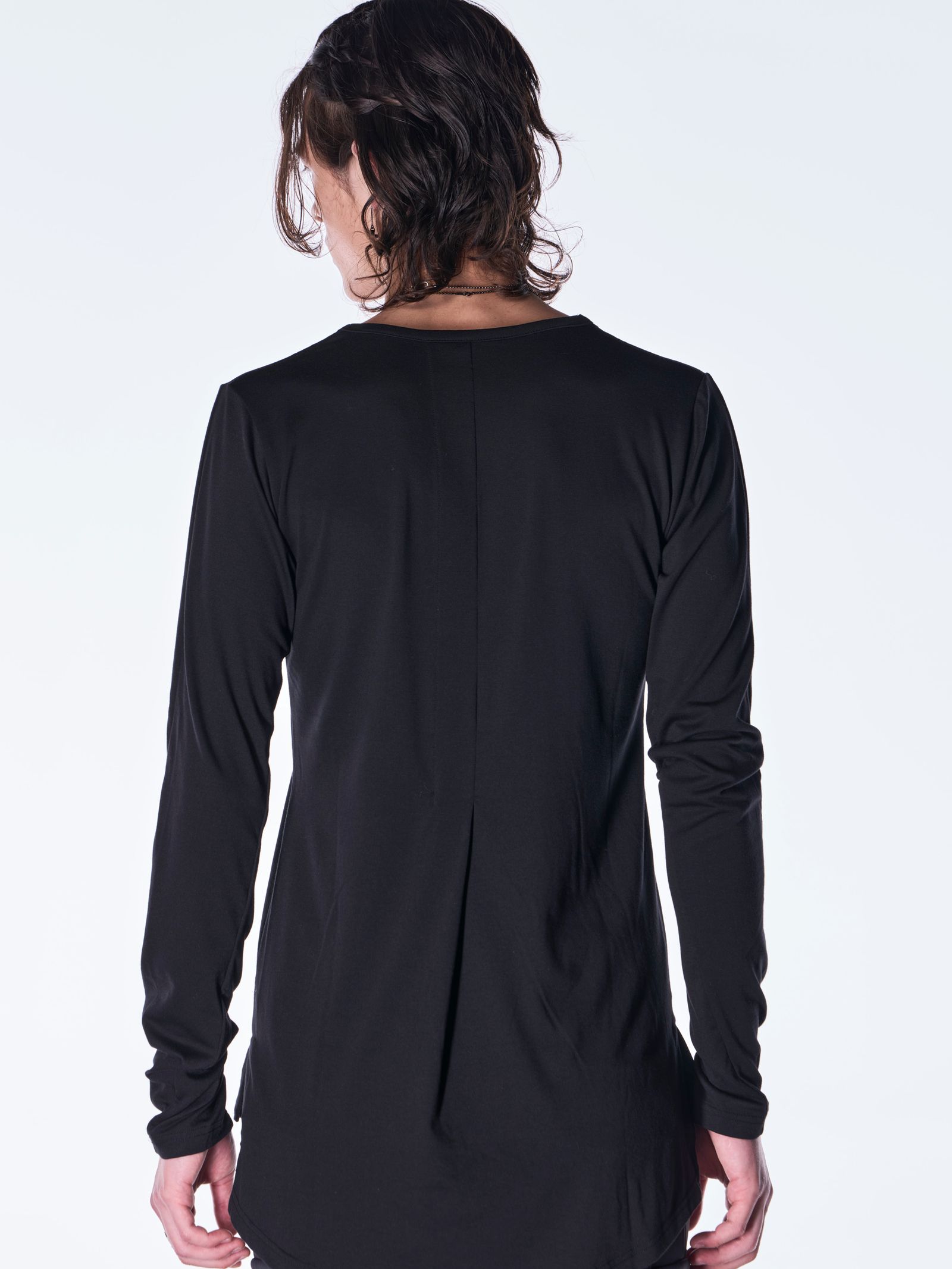 【予約品 6月29日(月) 締切】BEATENJIKU V Neck T-Shirt / Vネック Tシャツ / ブラック