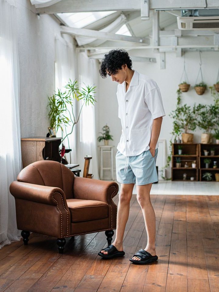 《予約品3月3日18：00締め》 TV NYLON SHORTS / ショーツ / アクア