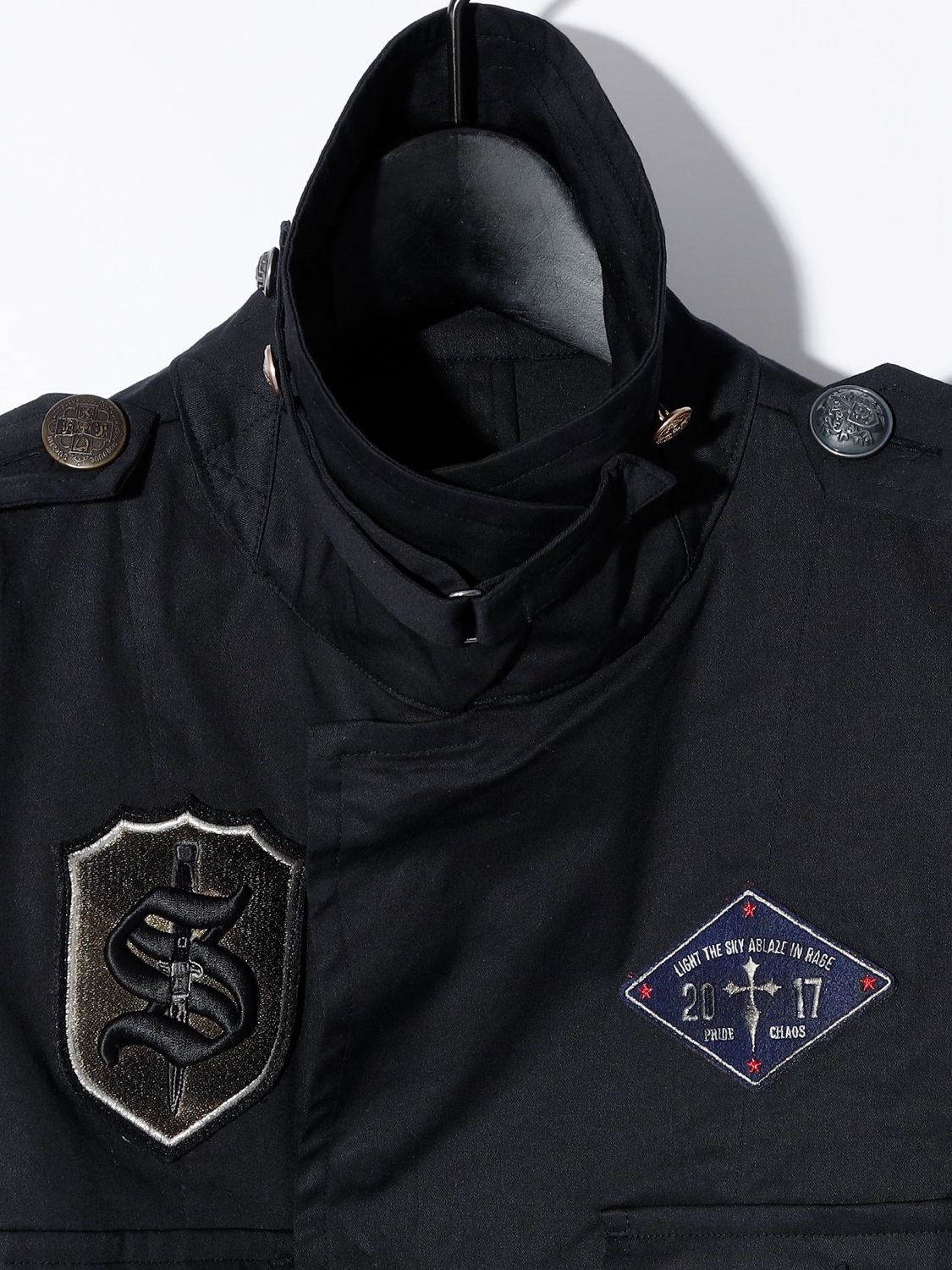 【予約品】 PATCHED ADMIRAL JACKET / ジャケット / BLACK