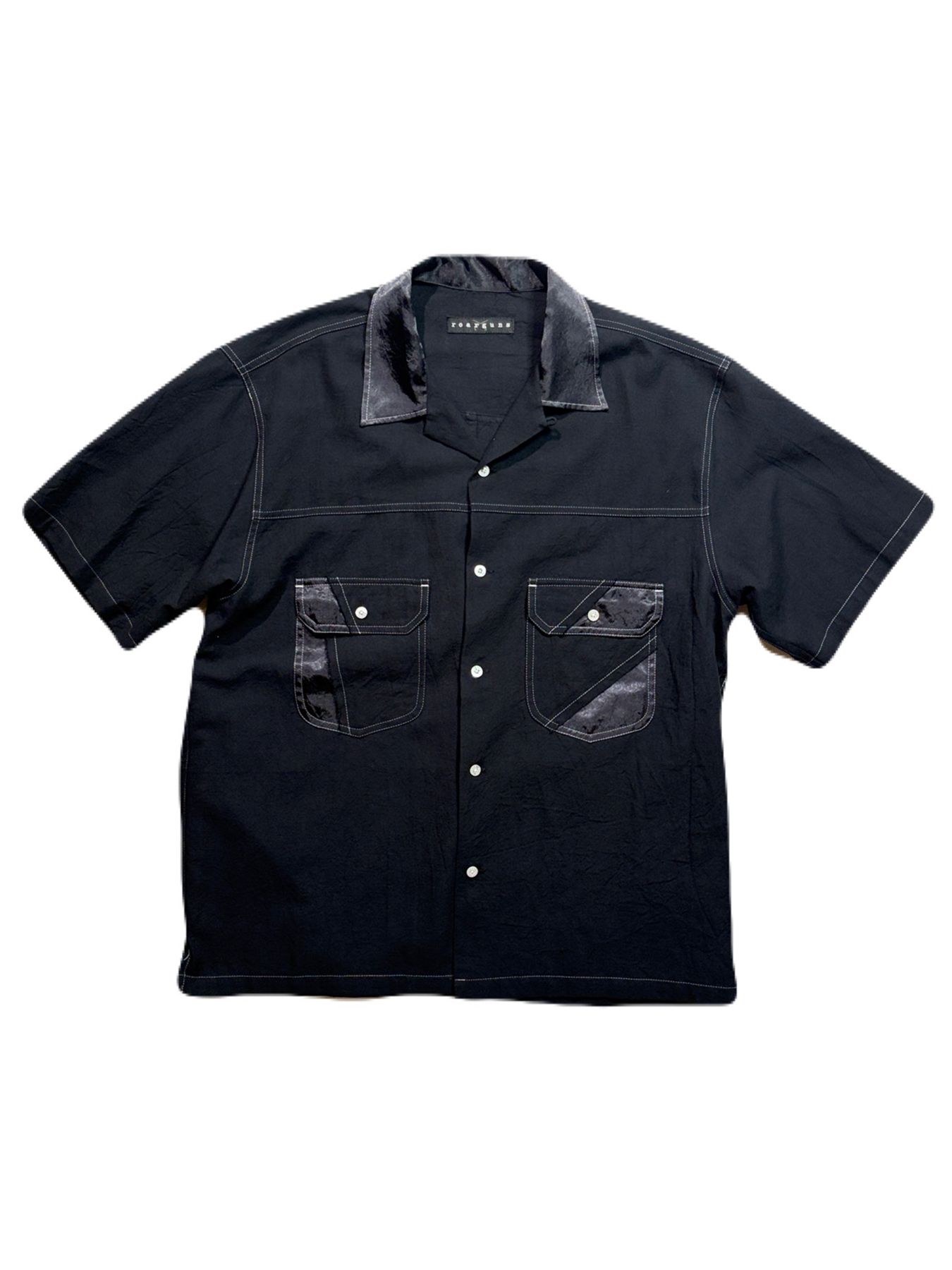 【予約品 8月23日(日) 締切】CO/W VIYELLA SHIRT / ブラック