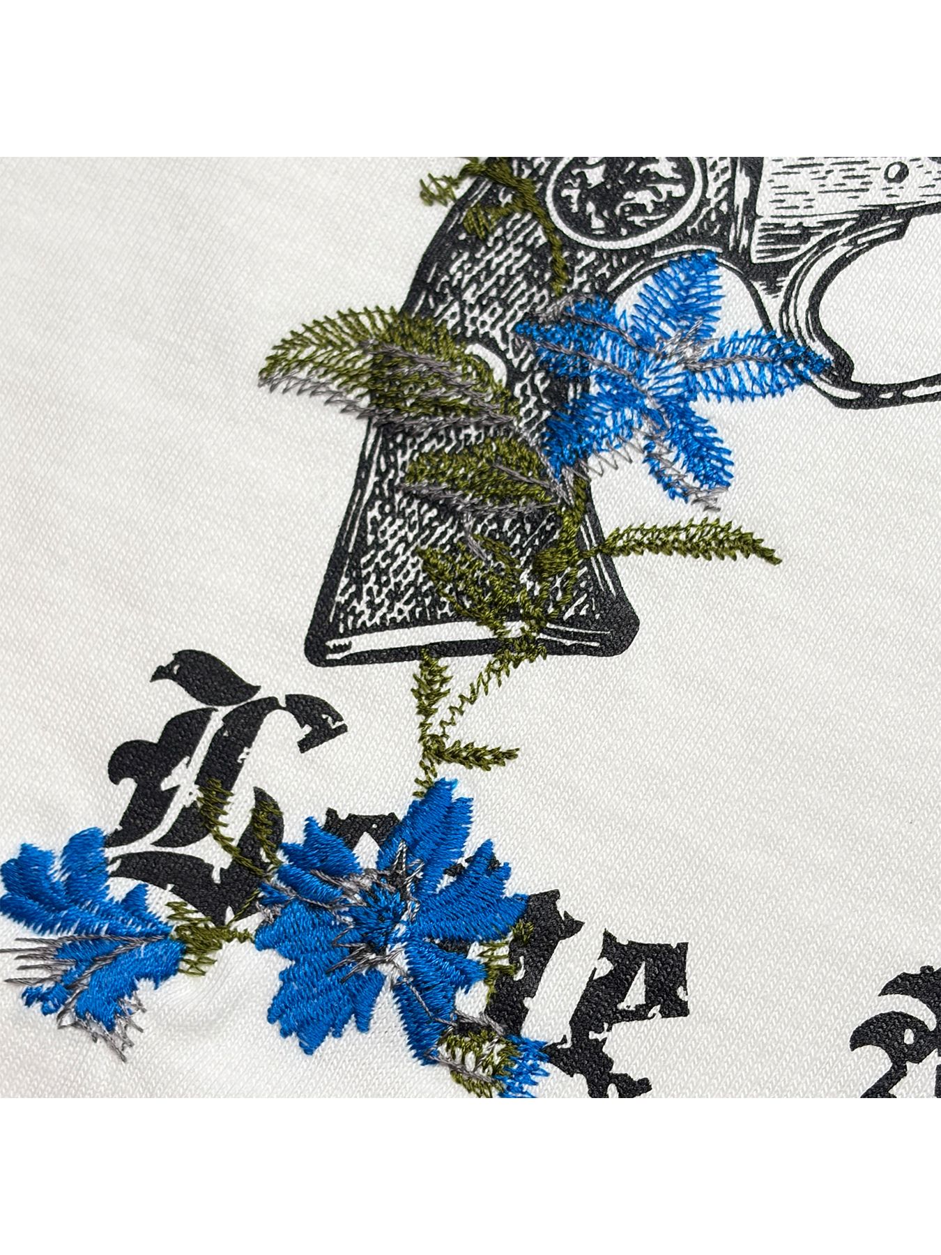 【予約品 8月23日(日) 締切】VIN/JER FLOWER/GUN / ホワイト