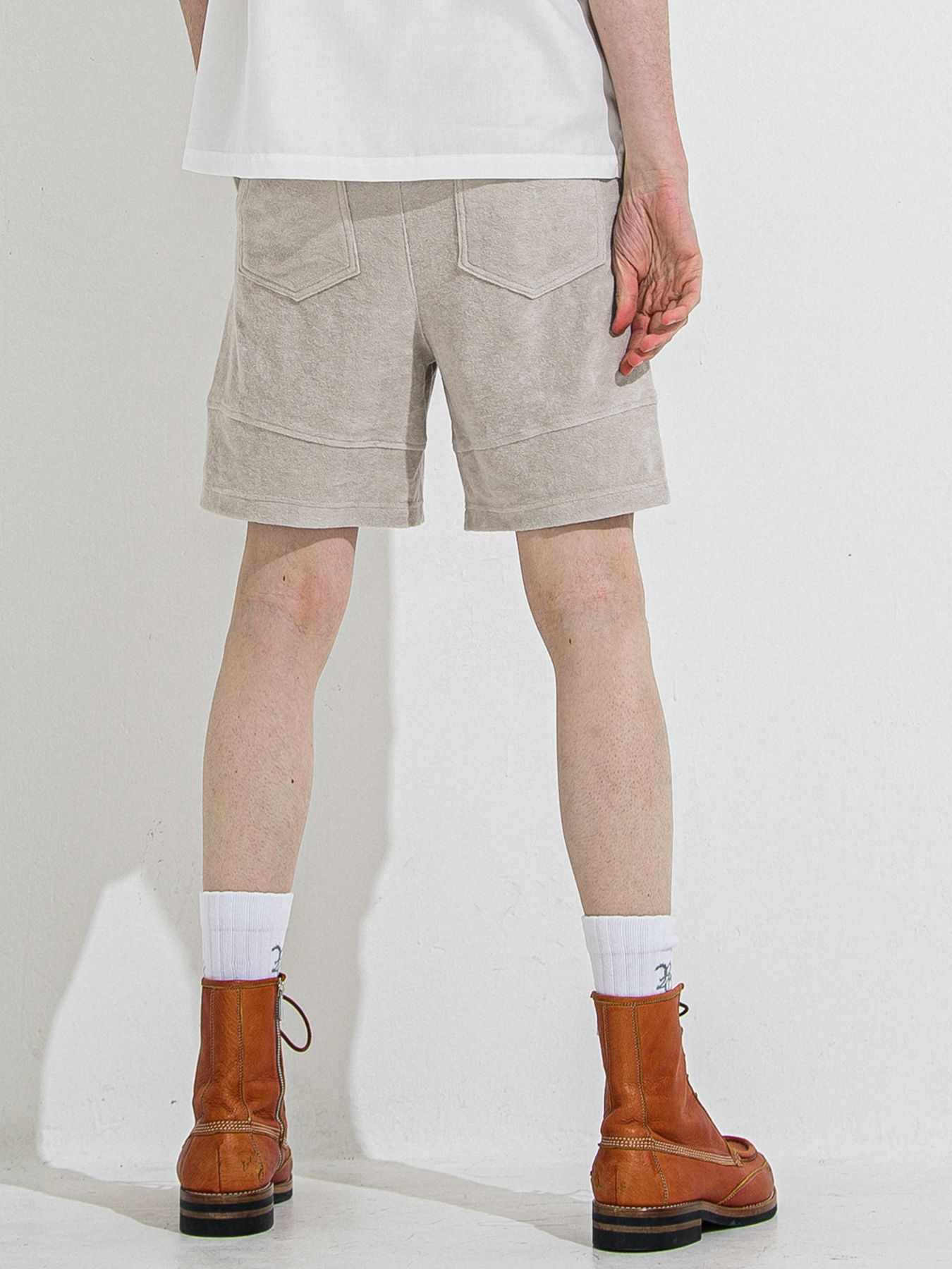 【予約品 】TYLER PILE SHORTS / タイラーパイルショーツ / グレージュ