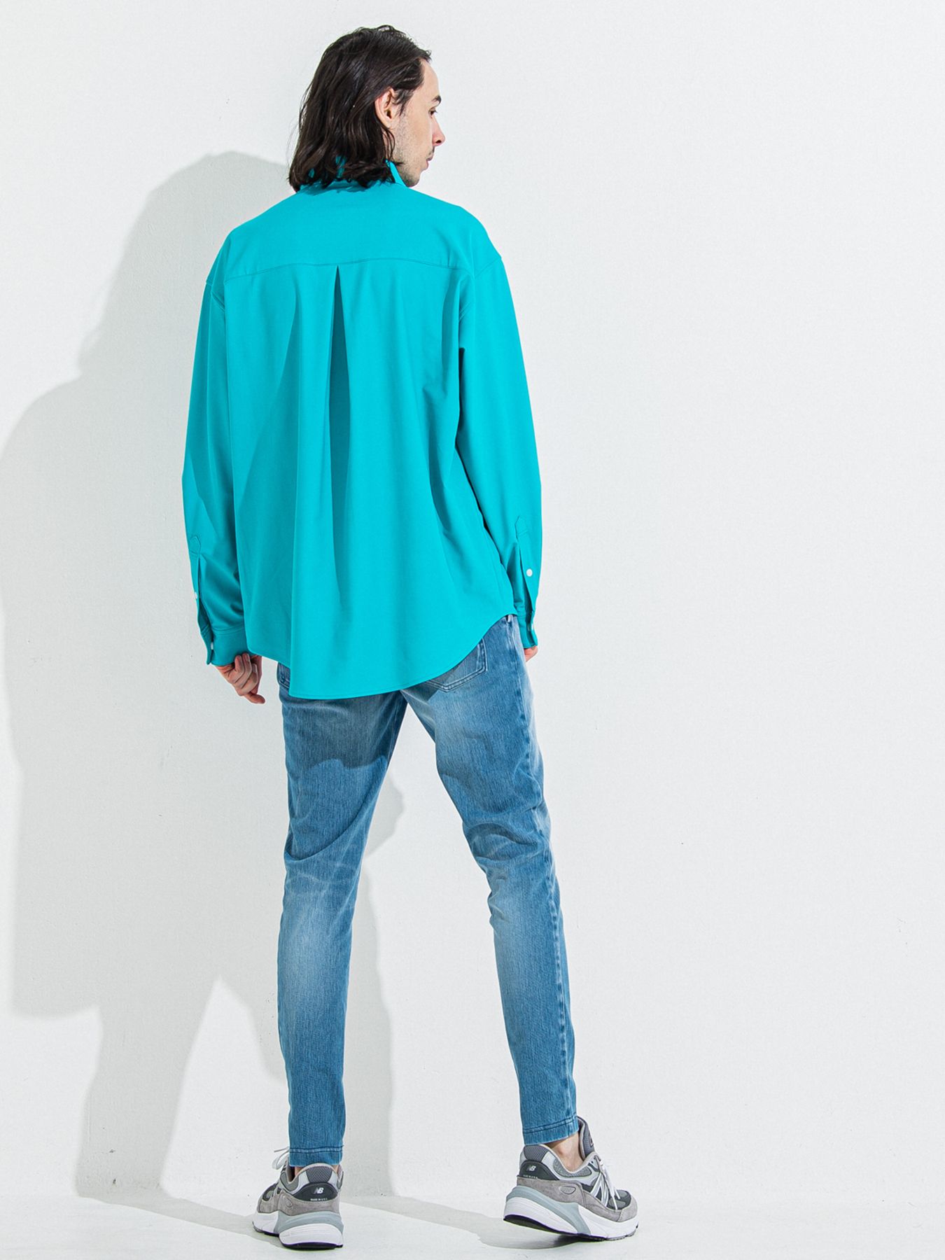 【予約品 】DENIM JERSEY CHRIS EASY TUCK PT / デニムジャージクリスイージータックパンツ / ライトインディゴ