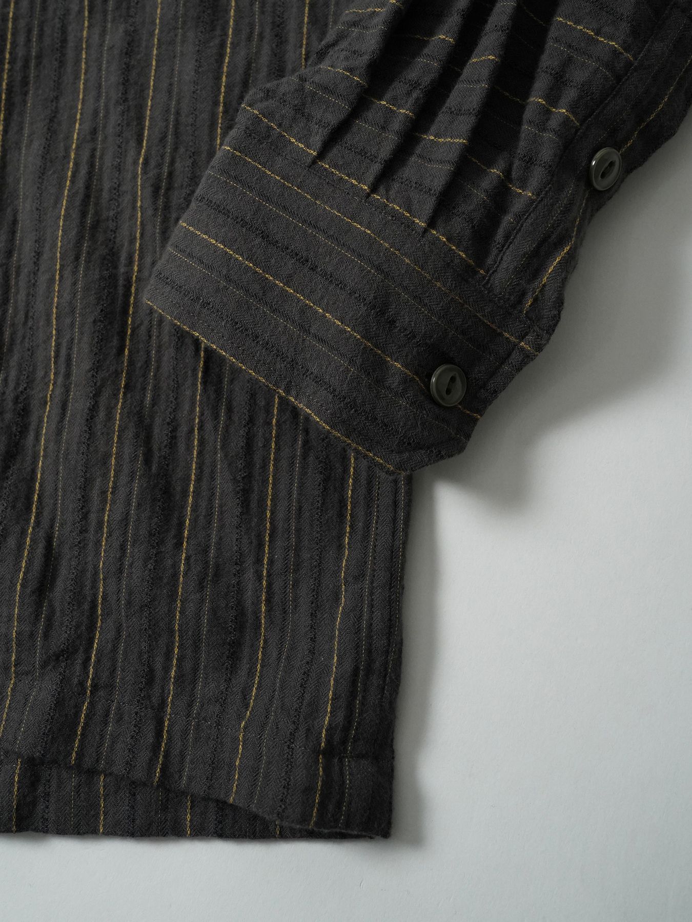 【予約品 5月27日(水) 締切】BRUSH-PULLOVERSHIRTS / オーバーシャツ / ダークブラウン