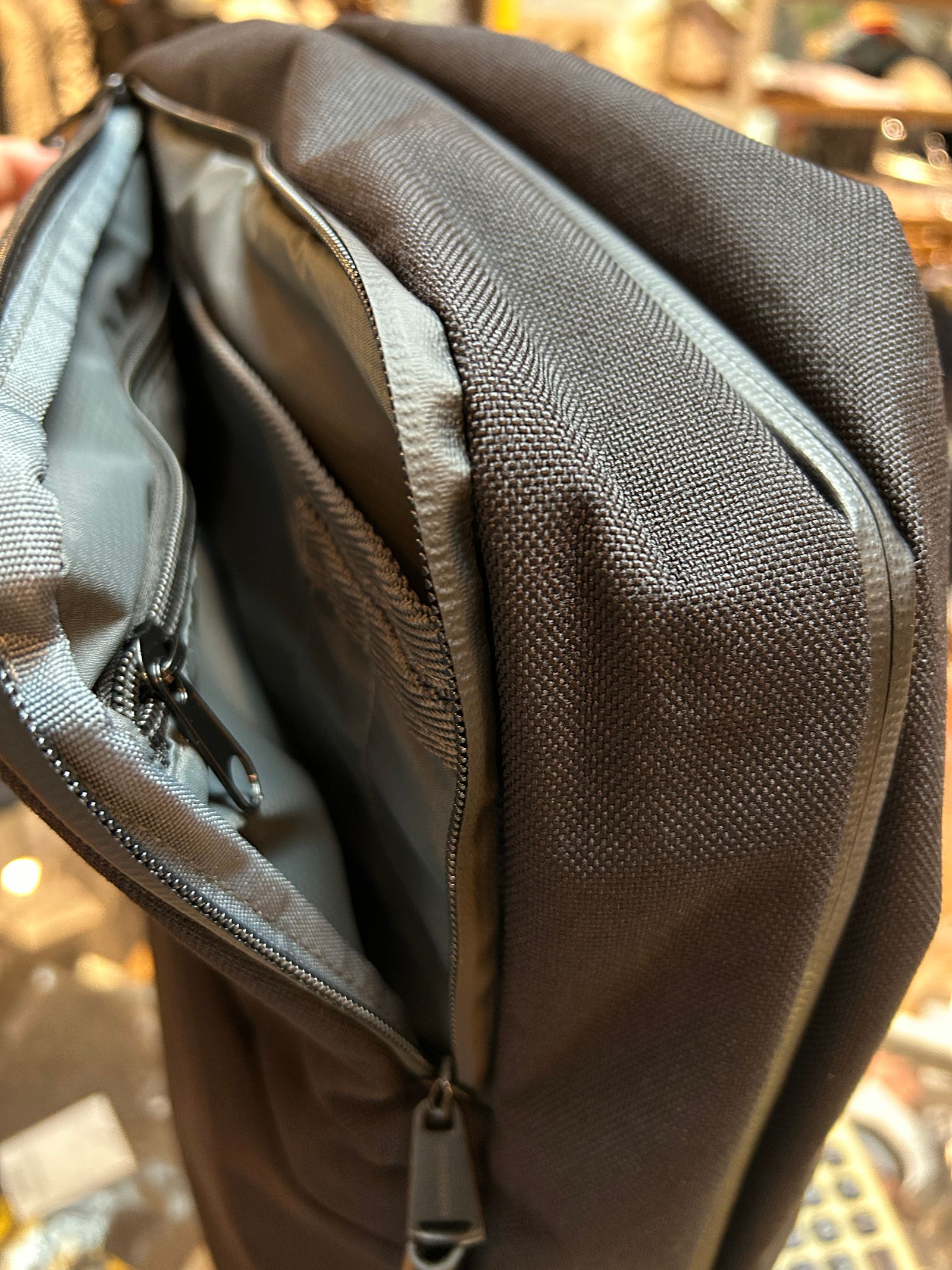 【CODURAナイロン】デイリー&ビジネス バックパックBLK1 (CORDURA1000)/ BLACK 【alfredoBANNISTER】