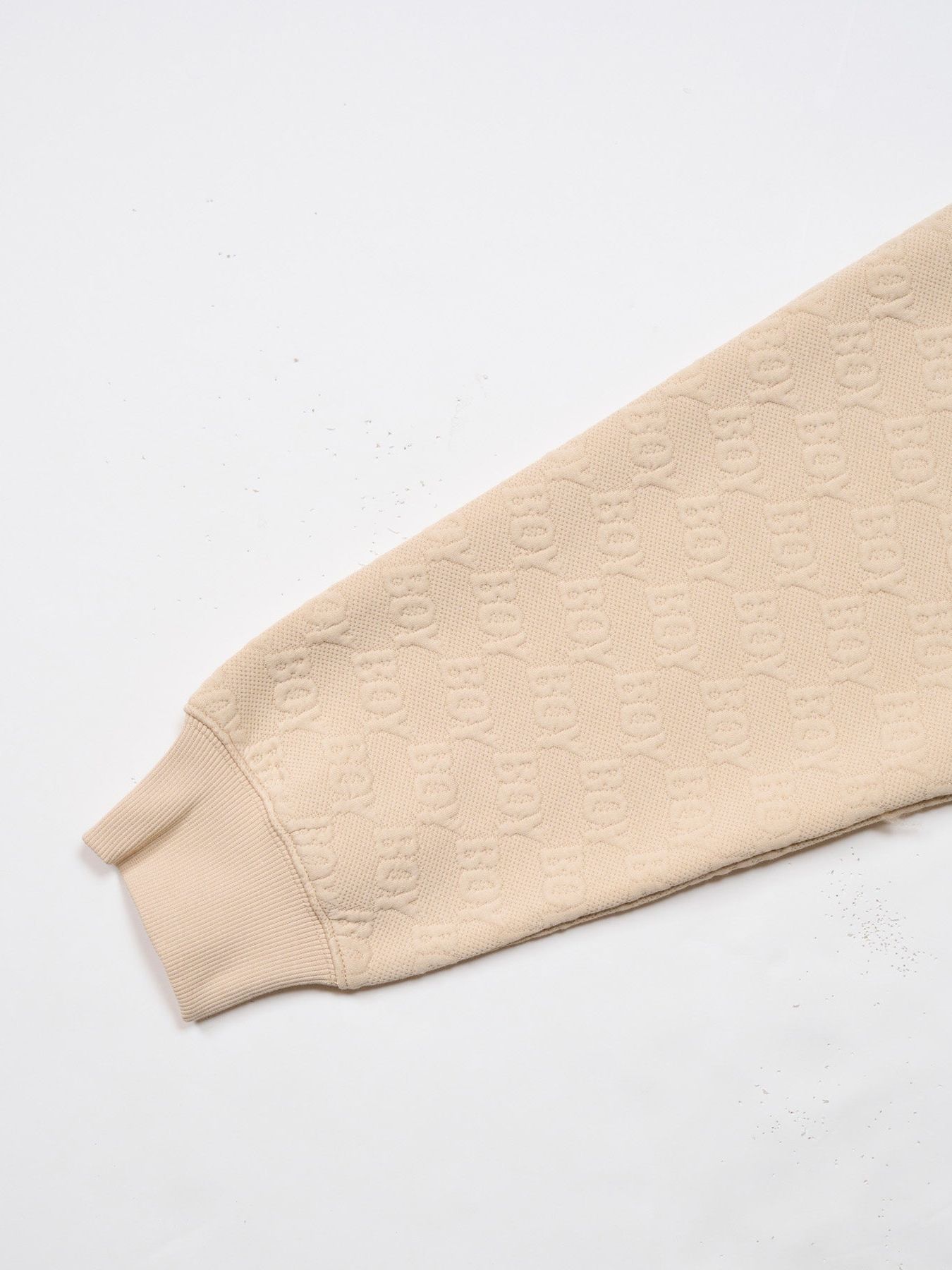 BOY MONOGRAM JACQUARD KNIT / ジャガードニット / カーキ