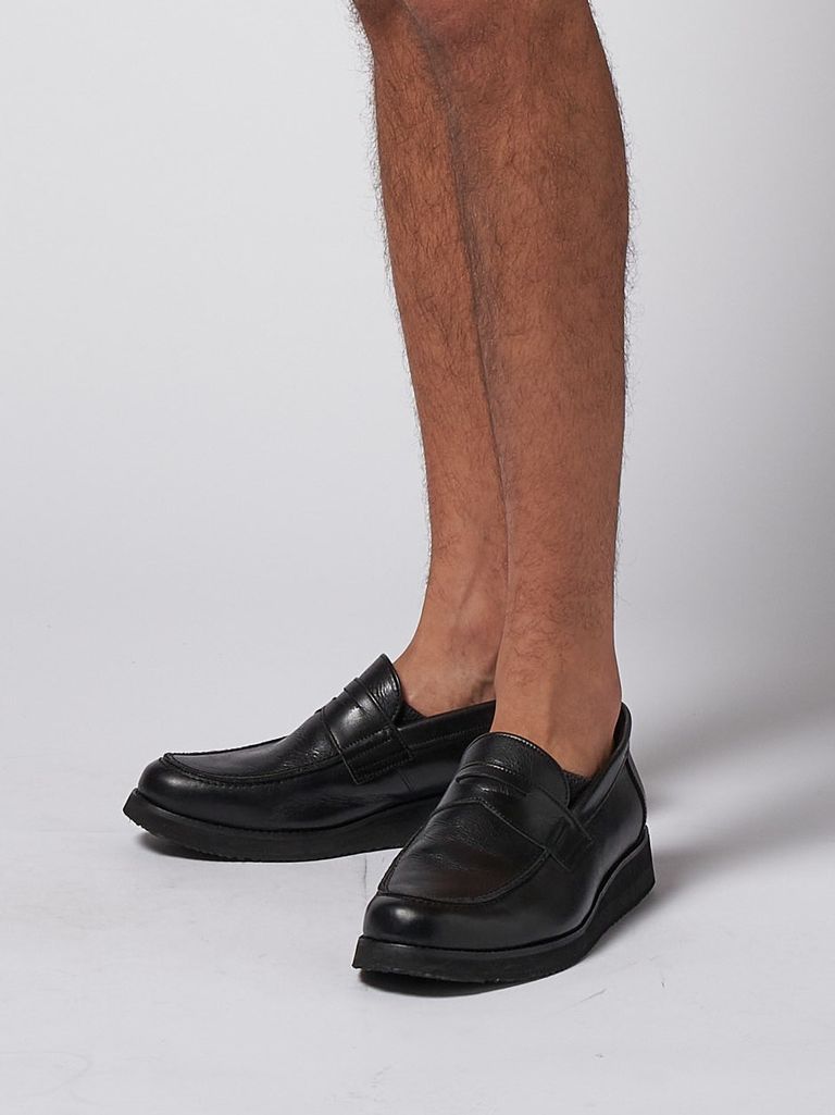 wjk - 《予約品》 loafer sneakers / コインローファー / ブラック | BRYAN