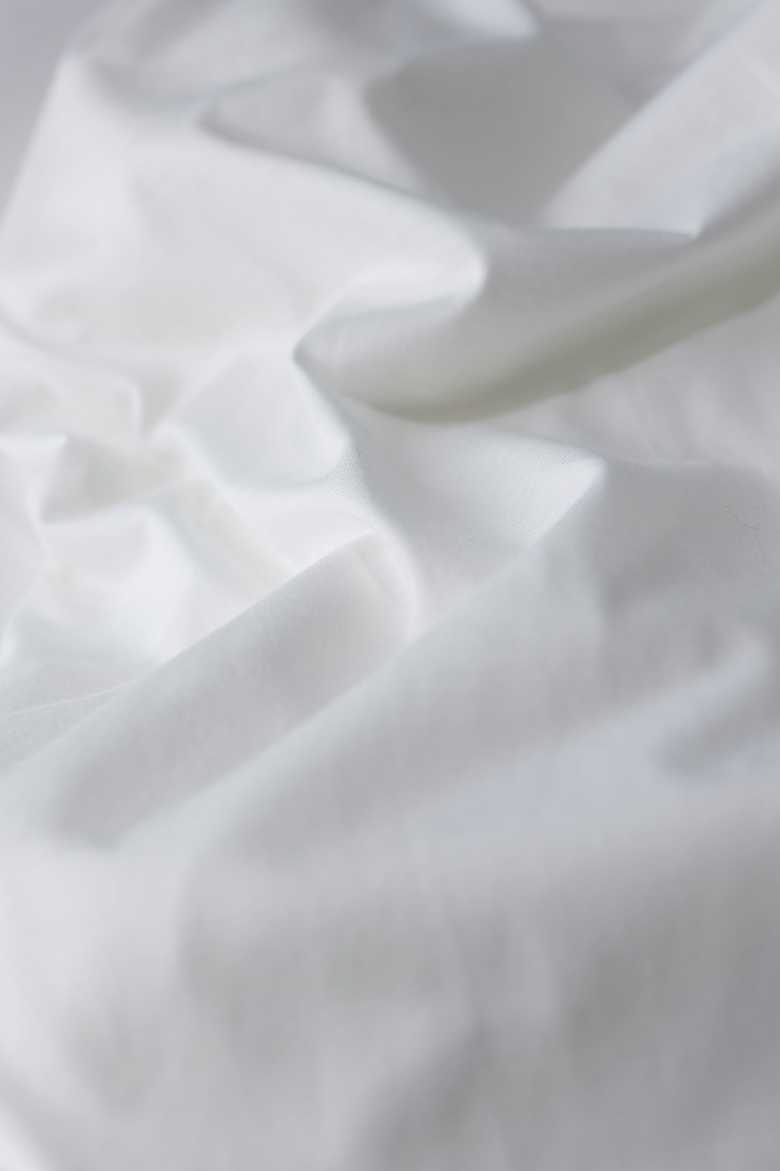《予約》 Viscose Organic Frill V Dolman T-Shirt / ホワイト 【THE ONENESS】 11月以降入荷予定