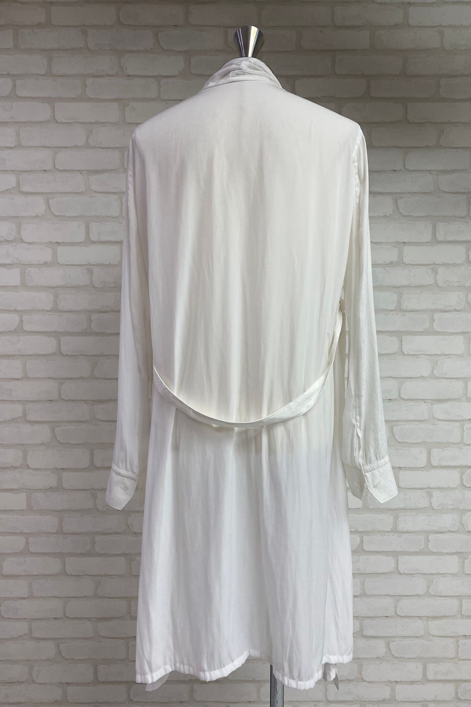 《予約品》 StoalFlareShirt / パイソン柄コンビホワイト 【kiryuyrik】 2023年2月以降入荷予定