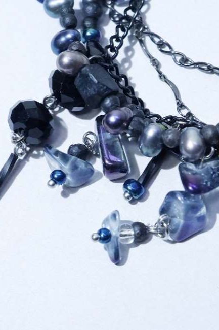 不知火 シラヌイ Bracelet  / BLACK 【Ranunculus】