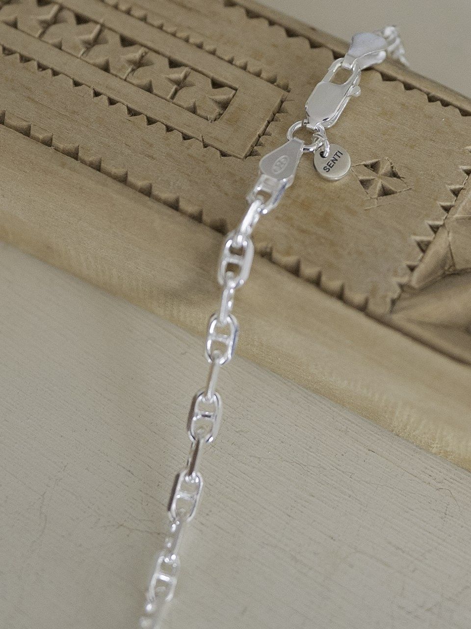 《予約品》 CUT RORO MARINA CHAIN  / シルバー 【Iroquois.SENTI】
