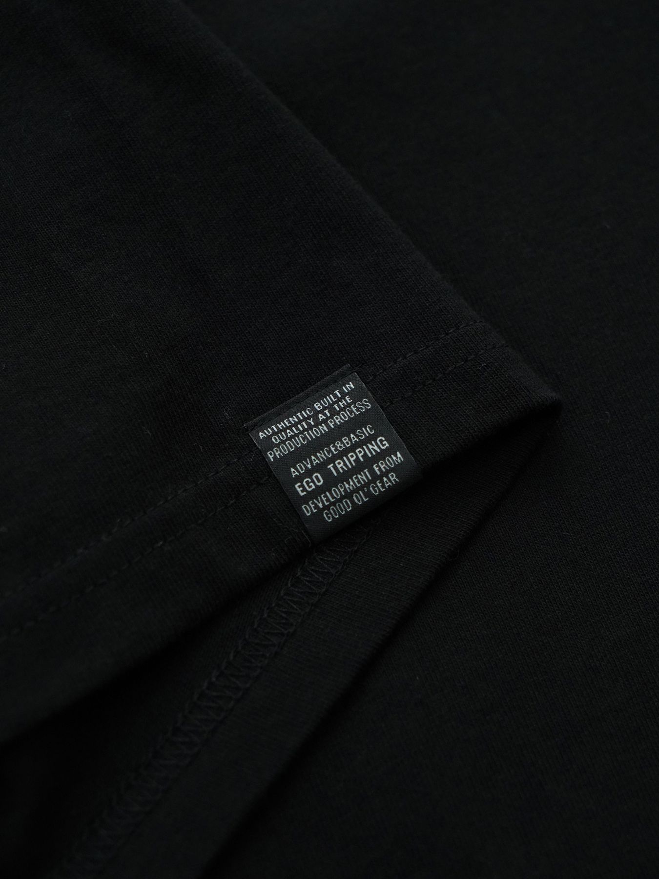【予約品 11月23日(日) 締切】PRINTTEE-B short / ロゴプリント Tシャツ / BLACK