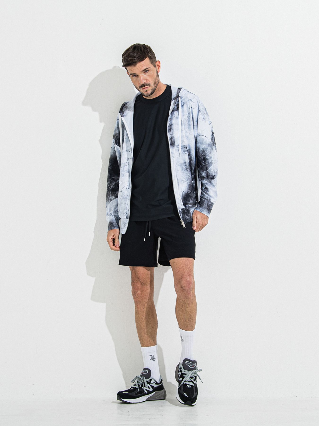 【予約品 】TV NYLON SHORTS / ティーヴィーナイロンショーツ / ブラック