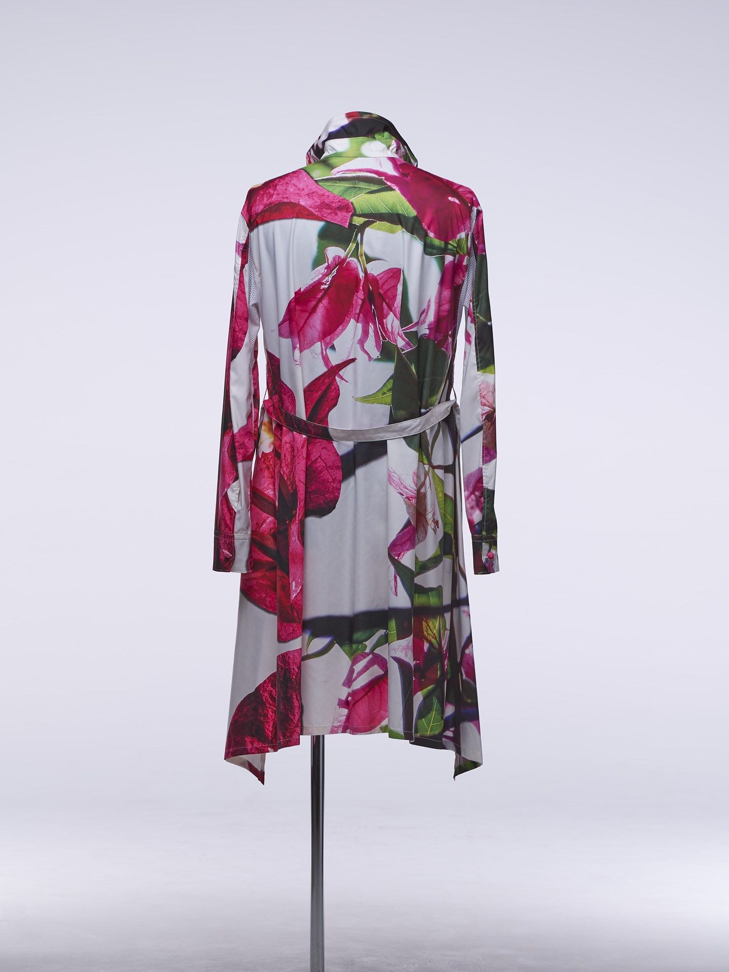 《予約品》 StandCollarFlareShirt / フレアシャツ / ブーゲンビリア 【THE ONENESS】