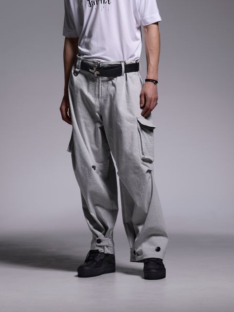 【予約品 1月4日(日) 締切】Cargo Pants / カーゴパンツ / グレー