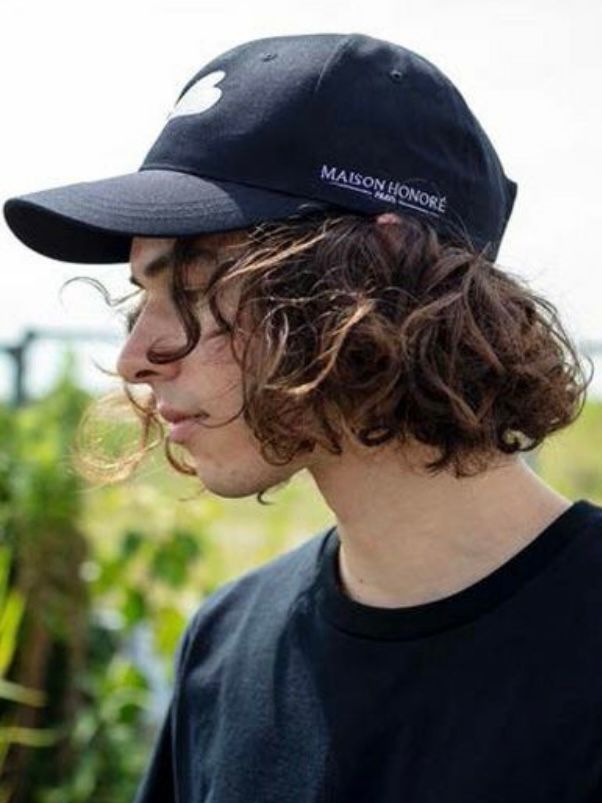 ベースボールキャップ / BaseBall Cap Adriana / Black ハートフィッシュ メゾンオノレ パリ