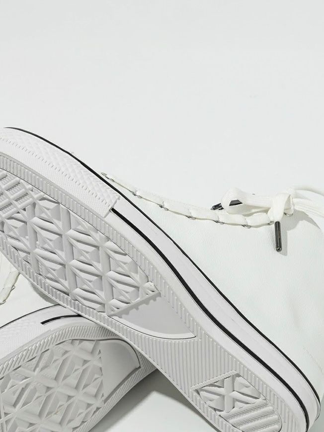 LUXURIOUS ZIP ハイカットスニーカーホワイト 【1PIU1UGUALE3 RELAX】