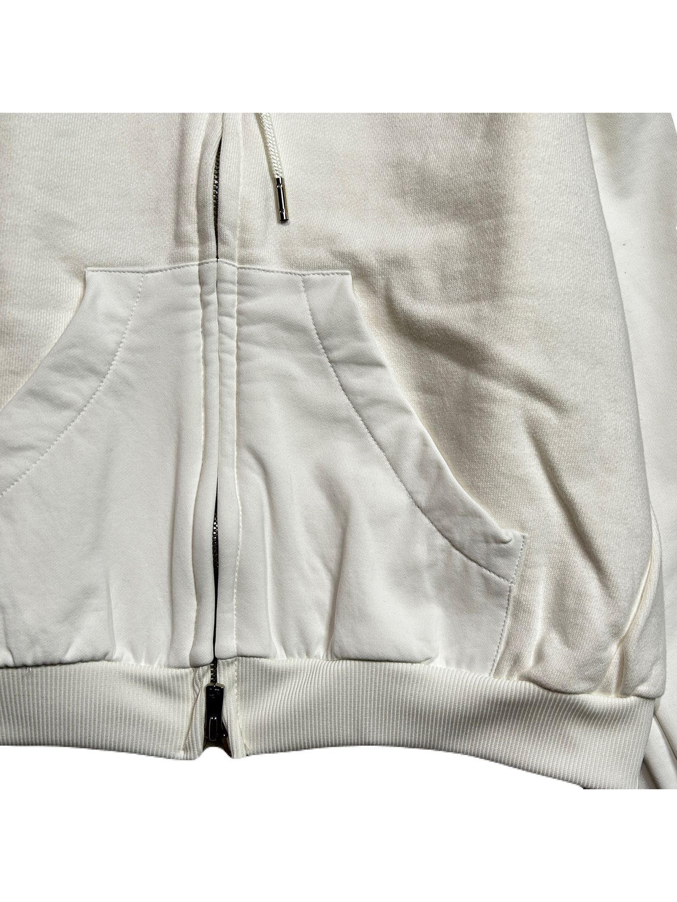 【予約品 8月10日(日) 締切 】WOMENS BALL CHAIN HOODIE / ボールチェーン フーディー / オフホワイト
