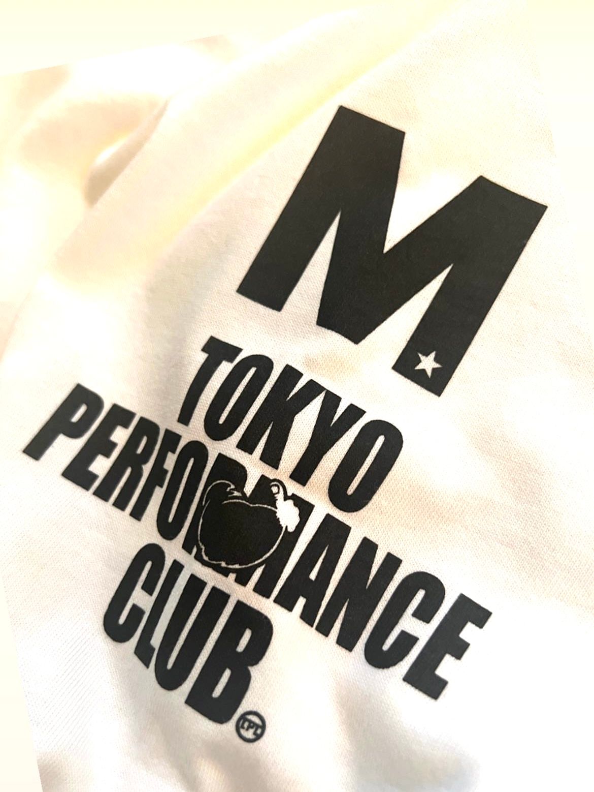 【M×TPC】コラボT-SHITS フロントバックプリント（white）