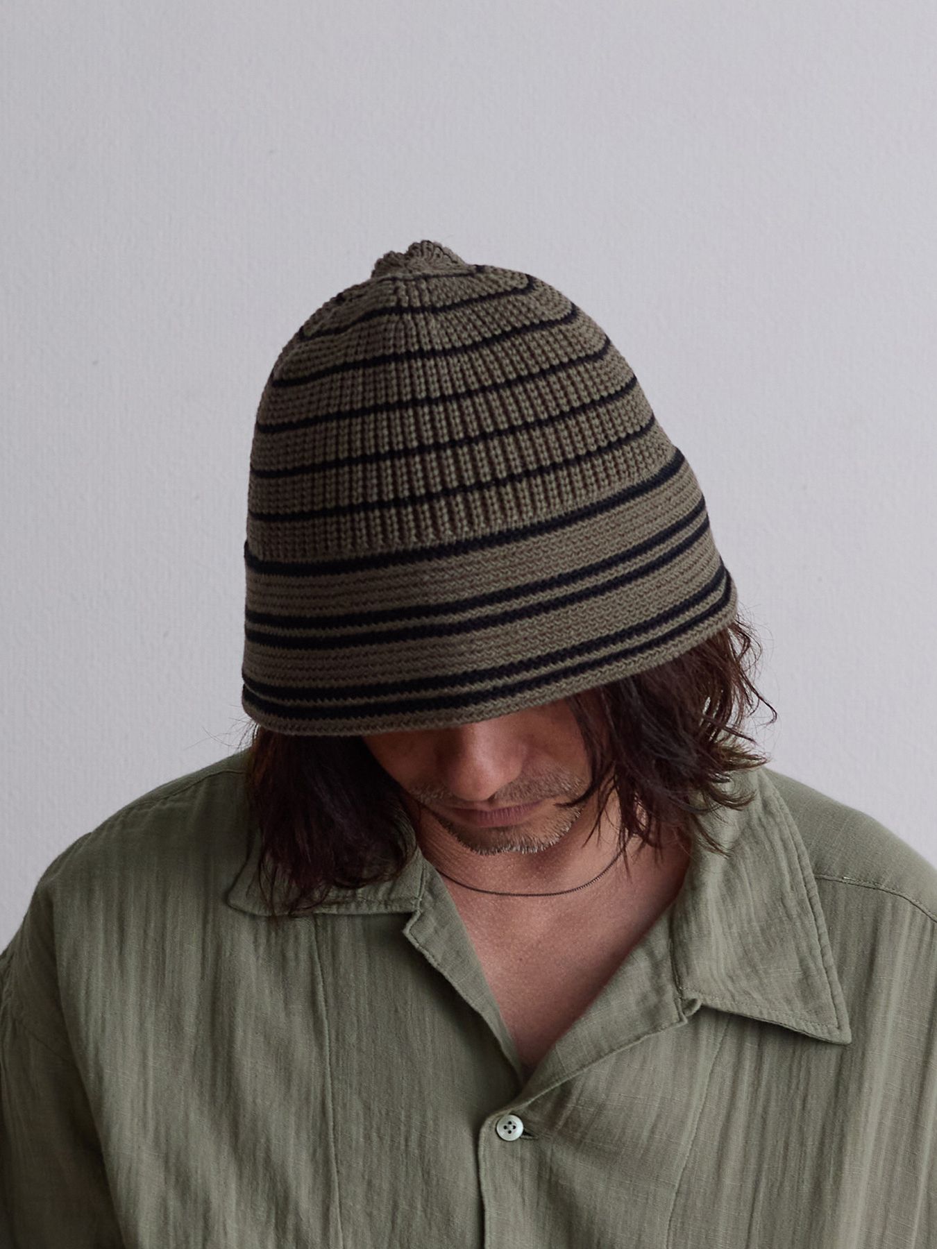 【予約】SAILORKNIT border / セーラーハット / ボーダーブラック