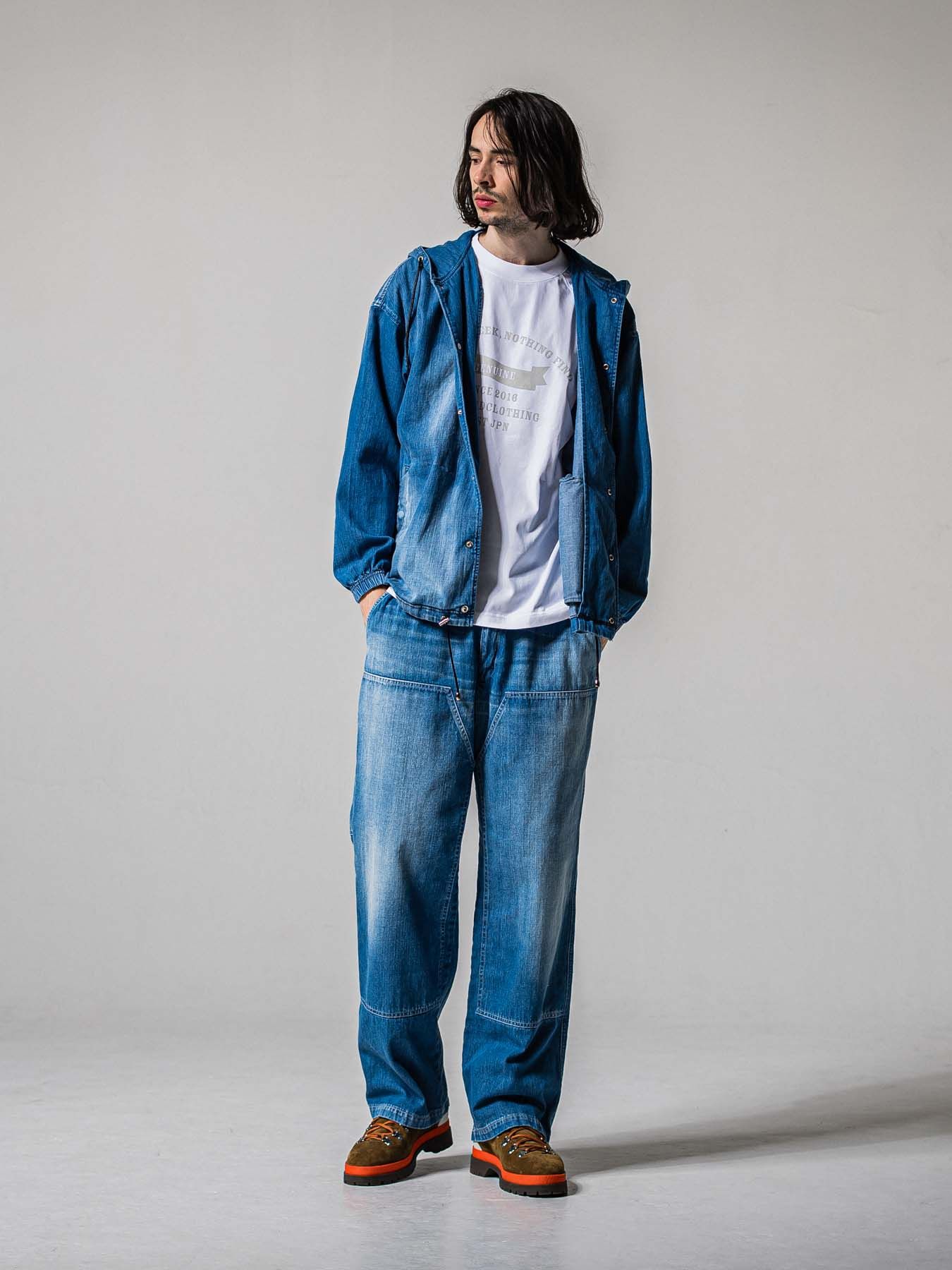 【予約品 11月16日(日) 締切】COLLEGE RAGLAN OVER TEE / カレッジロゴ ラグランスリーブ オーバーTシャツ / ホワイト