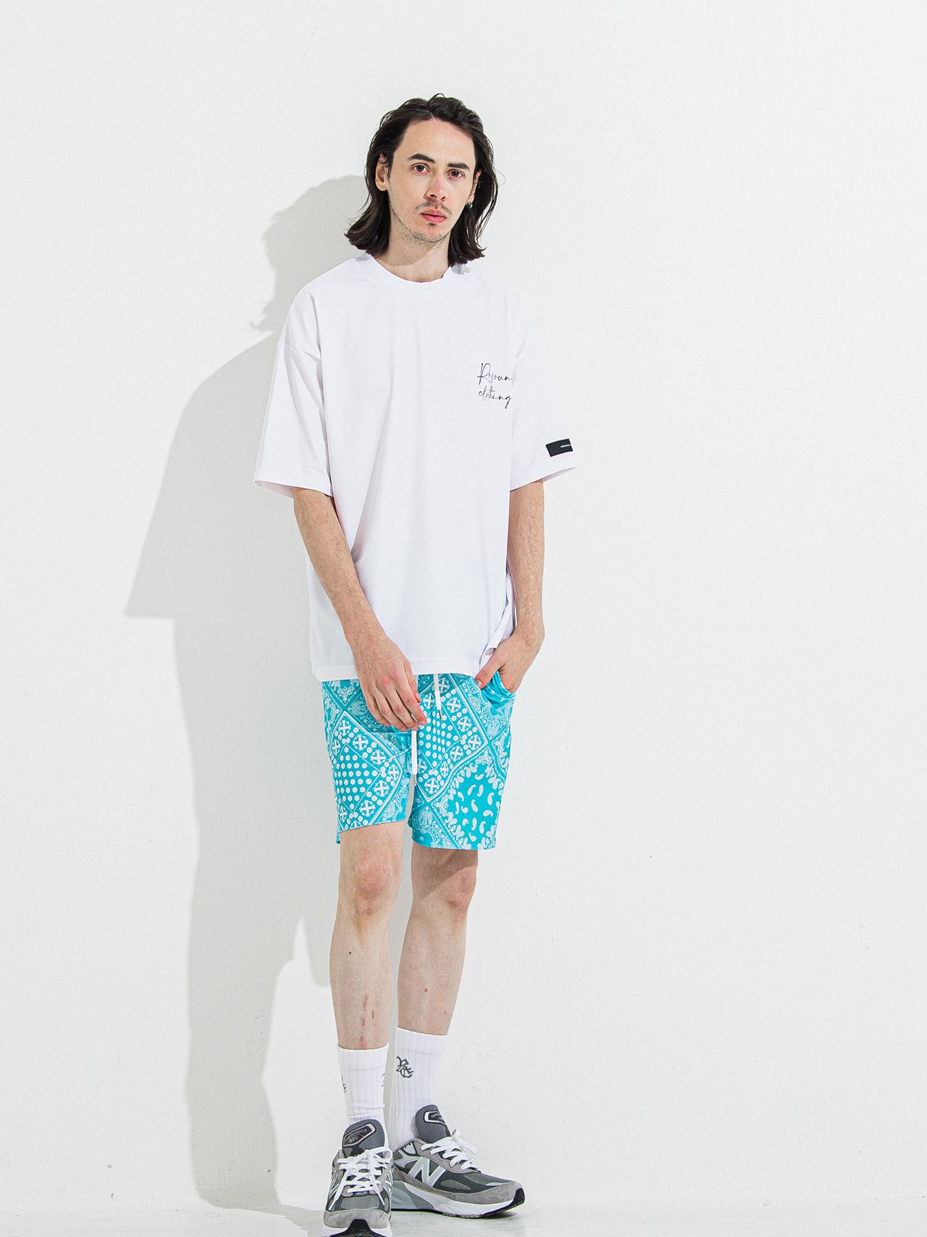 【予約品 】ID RASH OVER T / ラッシュガード IDオーバーサイズTシャツ / ホワイト