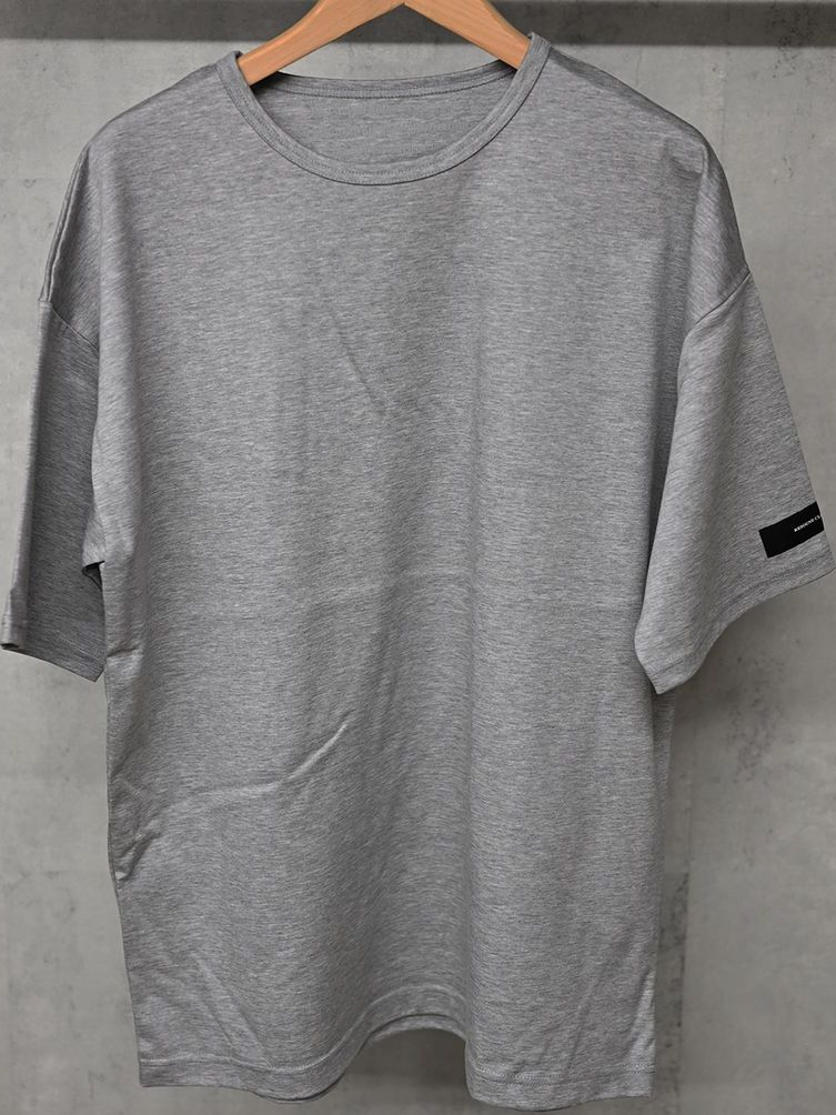 《予約11月17日19時締め》 Finest  BASIC  LOOSE T / ルーズTシャツ / グレー