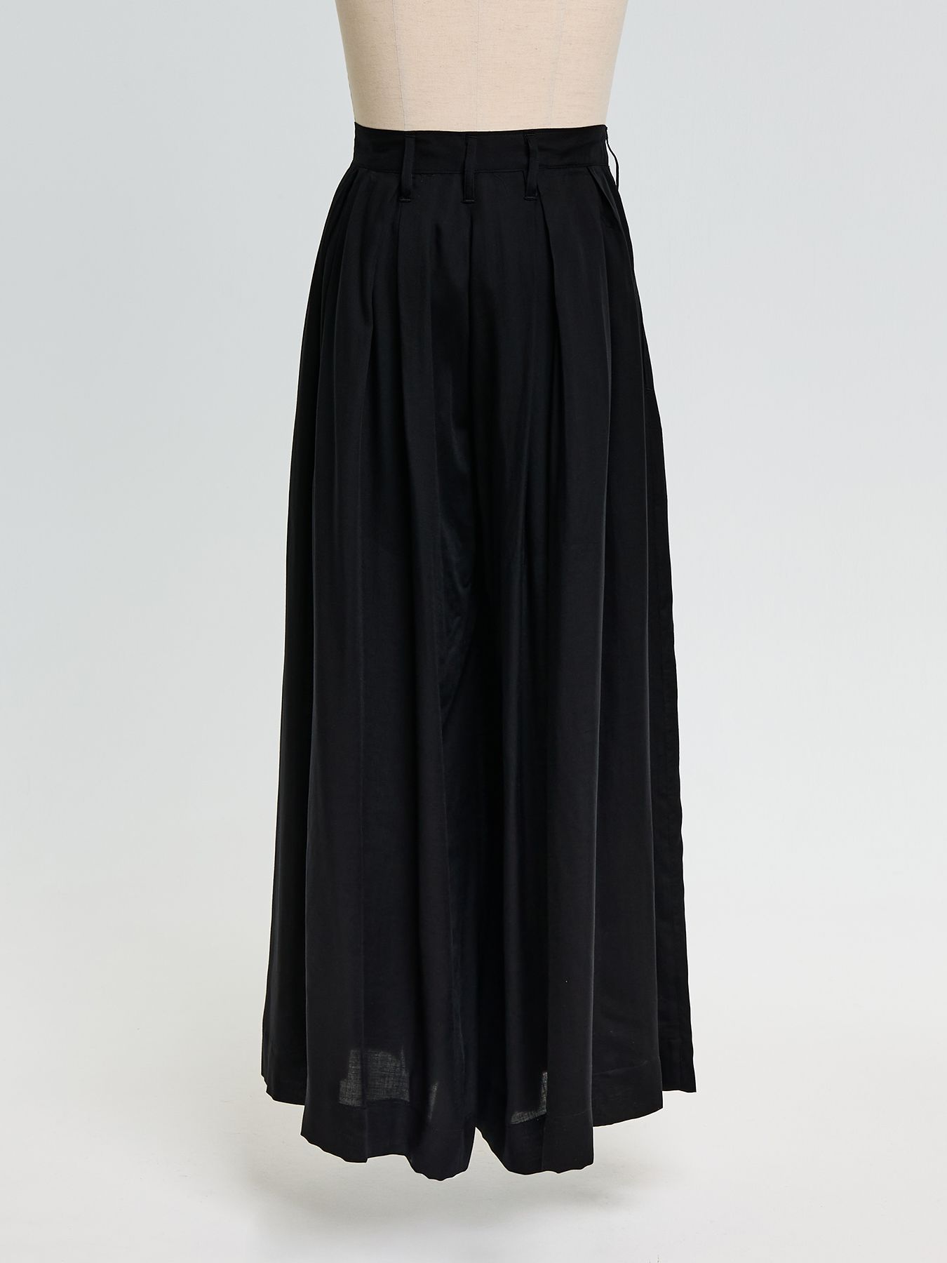 【予約品 10月26日(日) 締切】Drape Slacks / ドレープスラックス / ブラック
