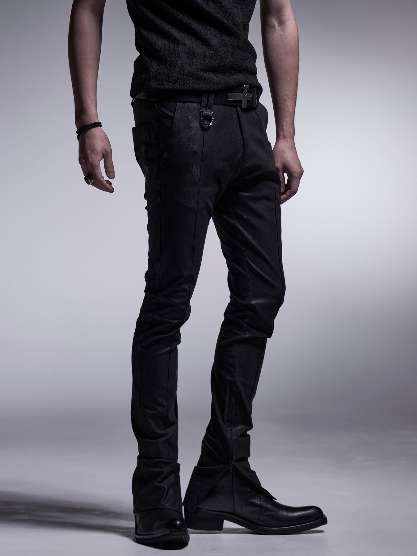 【予約品 7月13日(日) 締切】Skinny Slacks / スキニースラックス / ブラック