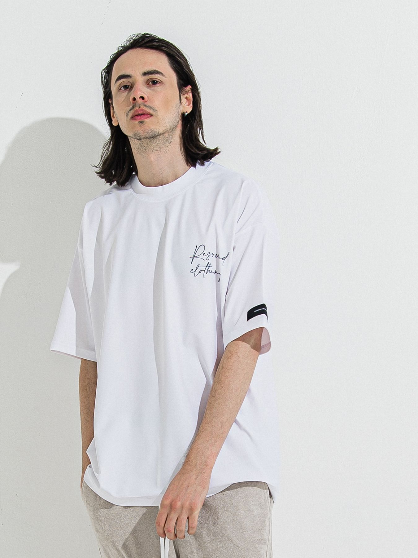 【予約品 】ID RASH OVER T / ラッシュガード IDオーバーサイズTシャツ / ホワイト