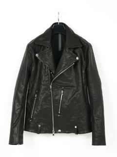 Pit Vegetable Full Tanned Shrinked Horsehide Double Riders / シュリンク ホース ハイド ダブル ライダース / HI-FLYER（ハイフライヤー）
