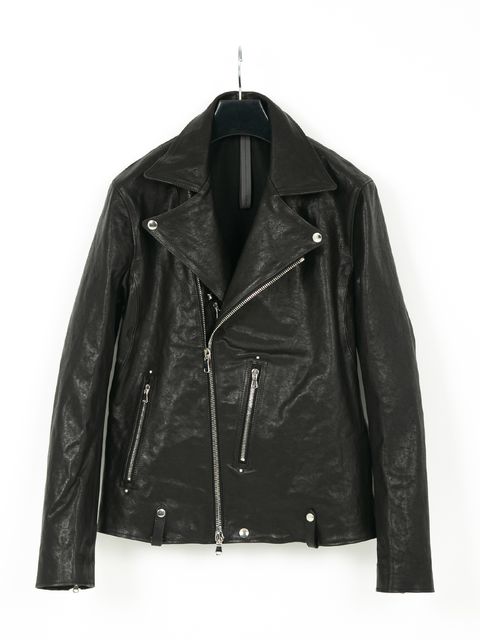 Pit Vegetable Full Tanned Shrinked Horsehide Double Riders / シュリンク ホース ハイド ダブル ライダース / HI-FLYER（ハイフライヤー）