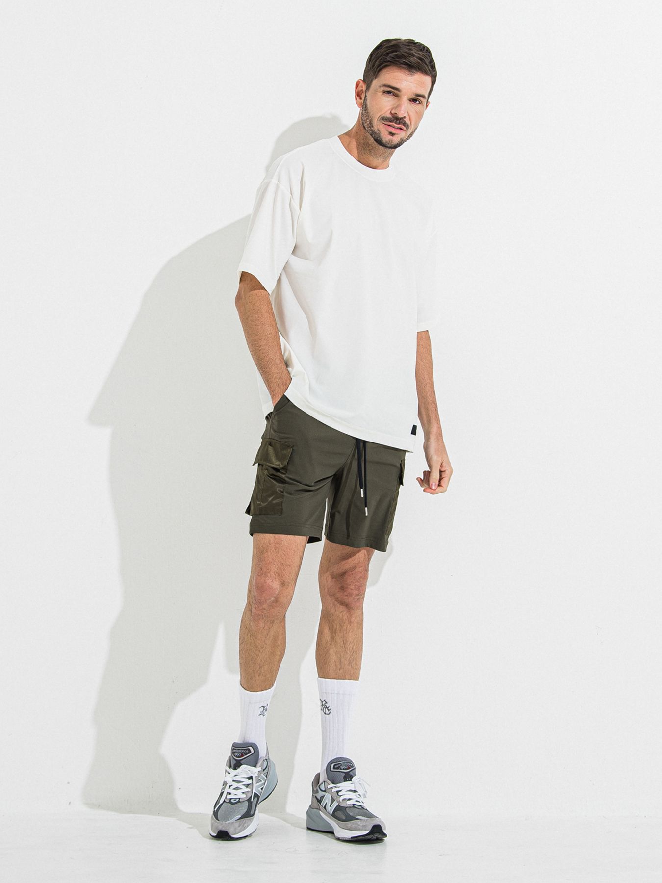 【予約品 】OX JERSEY OVER TEE / オックスジャージオーバーサイズTシャツ / ホワイト