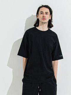 【予約品 】NYLON OVER T /  ナイロンオーバーサイズTシャツ / ブラック