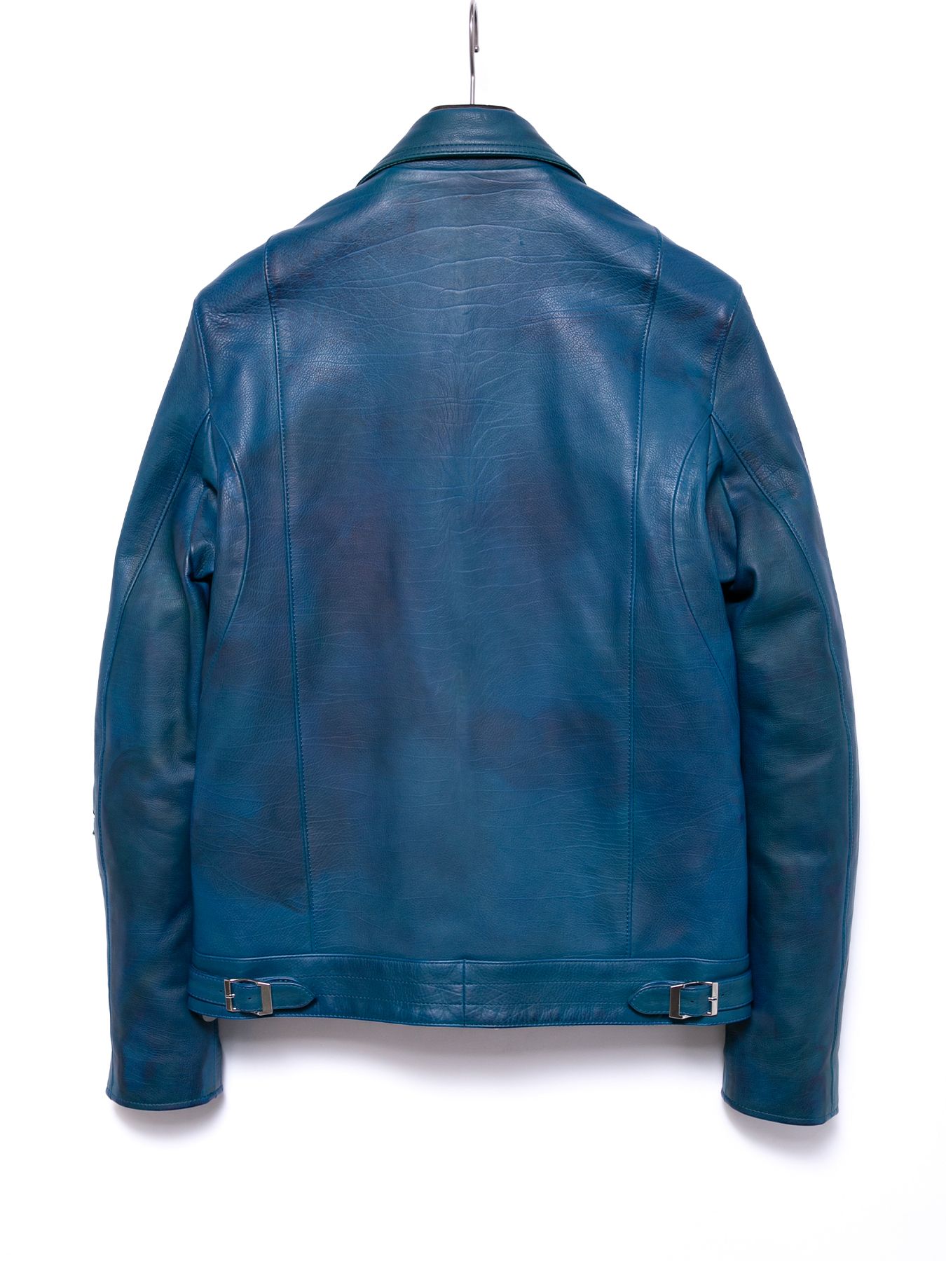 【予約品 4月6日(月) 締切】Hybrid Vegetable Tanned Calfskin Garment Burning Dyed Double Riders / ハイブリッド タンニン鞣し カーフスキン 燃焼製品染めダブルライダース / SPEEDER